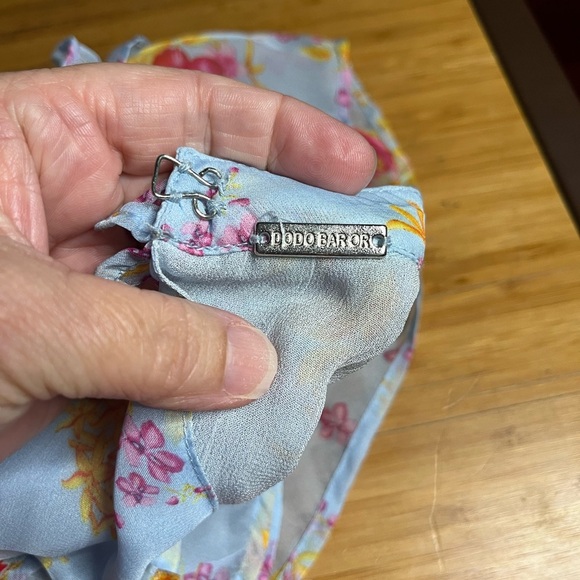 GUC Dodo Bar Or- Margarita Dress in Blue. Size US 2/4 - Picture 4 of 12